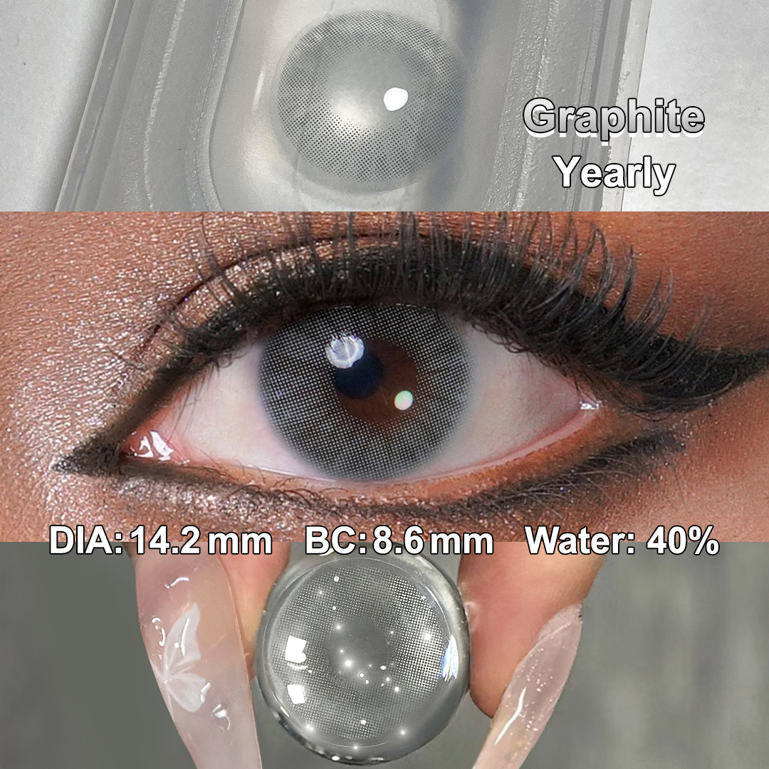 Free Samples Freshgo Gray Colors Colored Contact Lenses Softlens Natural Colored Contact Lenses Les Lentilles Lenses De Contact