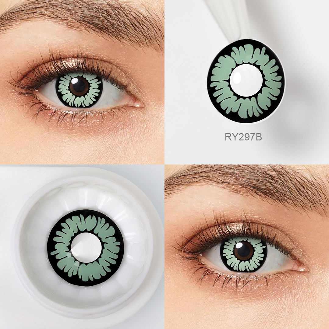 Hot Seller PSEYECHE Colored Contacts Halloween Contact Lenses Cosplay Contacts sharingan Crazy Lens Lentes De Contacto Halloween