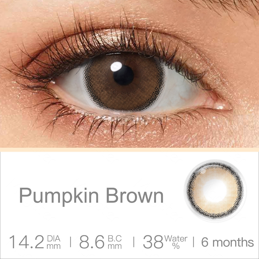 Magister Roze Airy Baby Brown 6 Months Colored Contact Lenses Soft Cosmetic Lenses for Eye