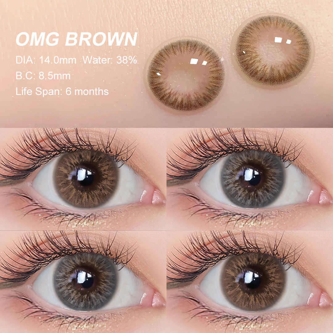 Free Shipping Magister Newest OMG Colored Contact Lenses 6 Months Eye Contact Lenses Hot Lenses Eye Contact Lentes De Contato