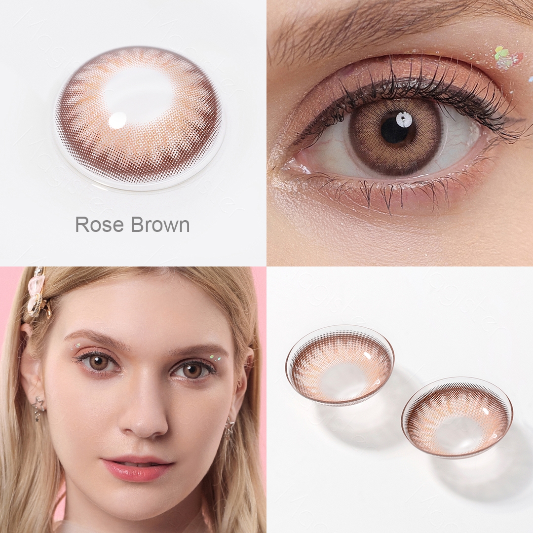 Free Sample Magiste Eye Color Contact Lens Flora Cosmetic Eye Contact Lenses Color Natural Colored Contact Lenses Kontaktlinsen