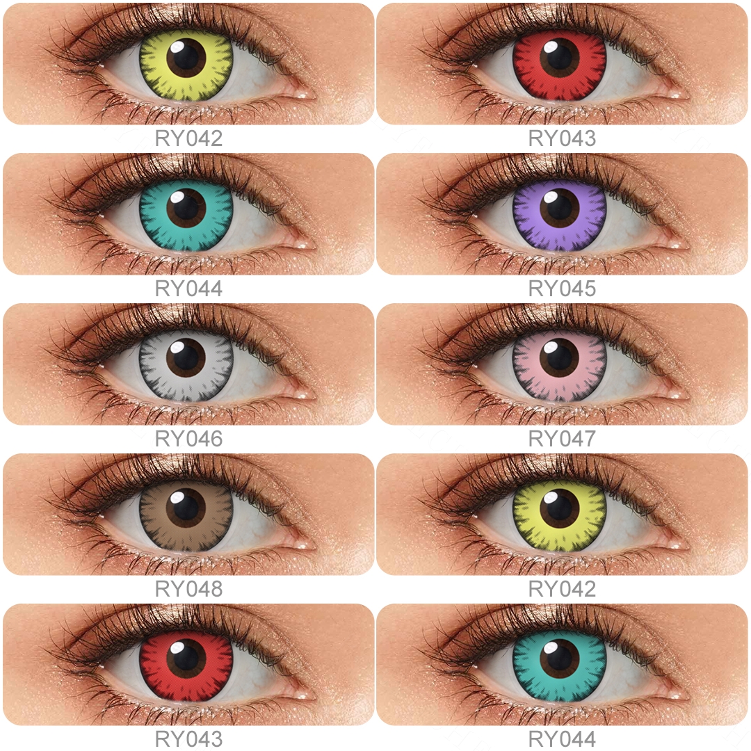 PSEYECHE Wholesale Halloween Eye Lens Cosplay Contacts Crazy Contact Lenses Lentes De Contacto Halloween