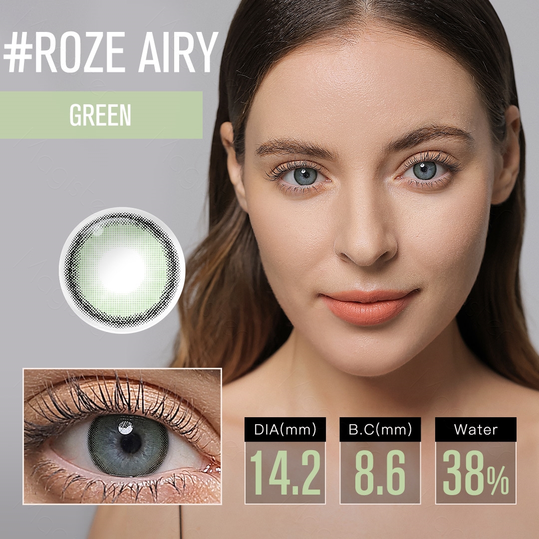Magister Roze Airy Baby Brown Colored Lenses Wear Effect