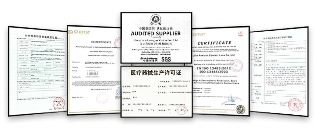 CE and ISO Certificates