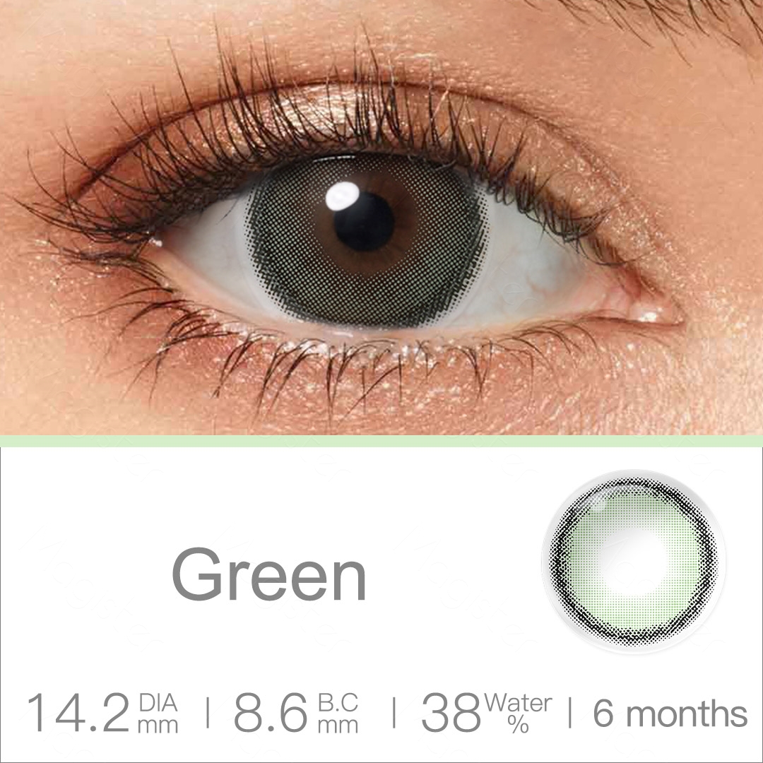 Magister Roze Airy Baby Brown 6 Months Colored Contact Lenses Soft Cosmetic Lenses for Eye