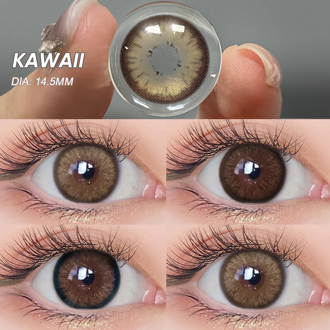 Free HOT Magister 16mm Colored Contacts Eye Contact Lenses Contact Lens Natural Soft Lens Wholesale Brown Lentes De Contacto