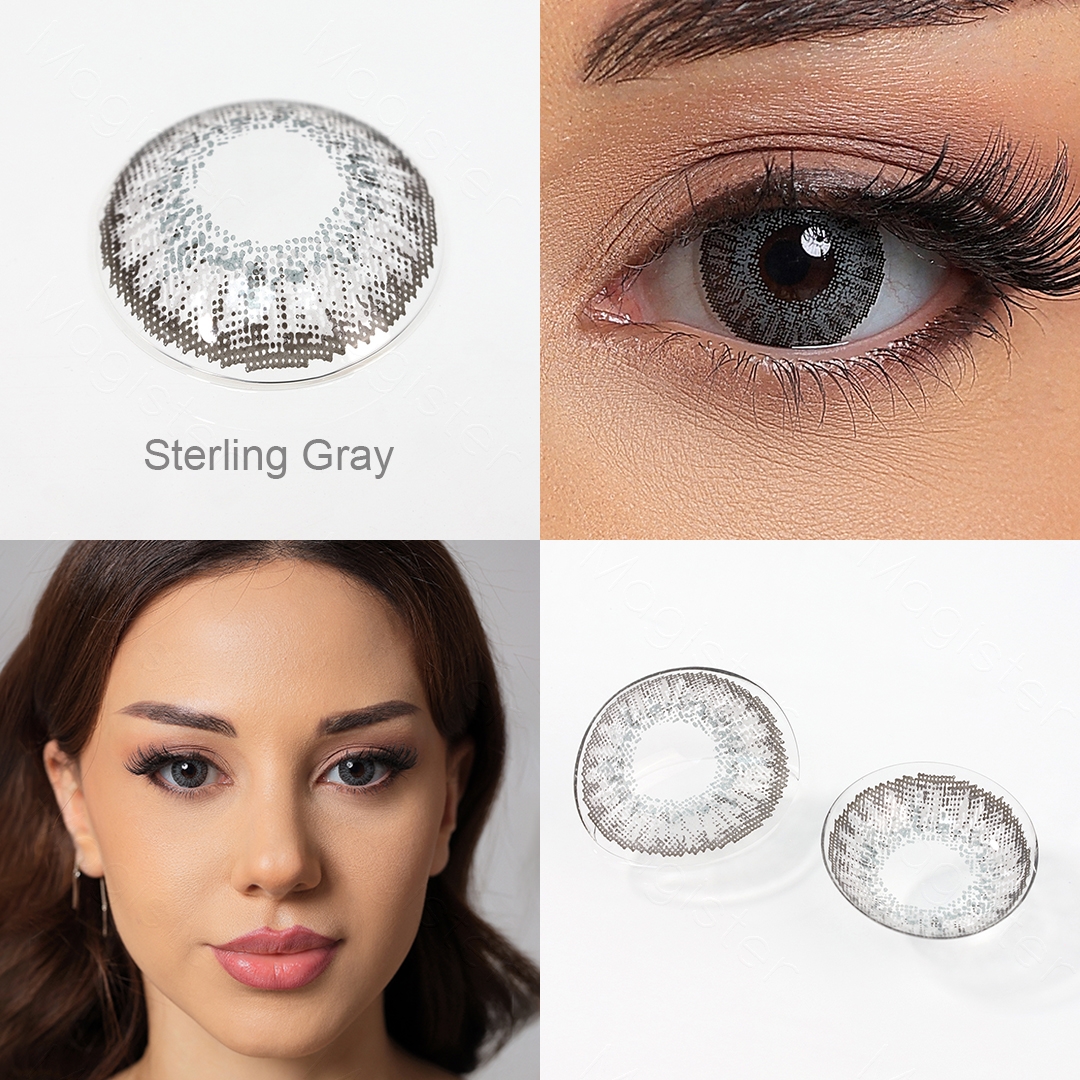 Free Shipping Magister Wholesale 3 Tone Contact Lenses Big Eye Contact Lenses 14.5mm Cosmetic Contact Lenses  Lentes De Contacto