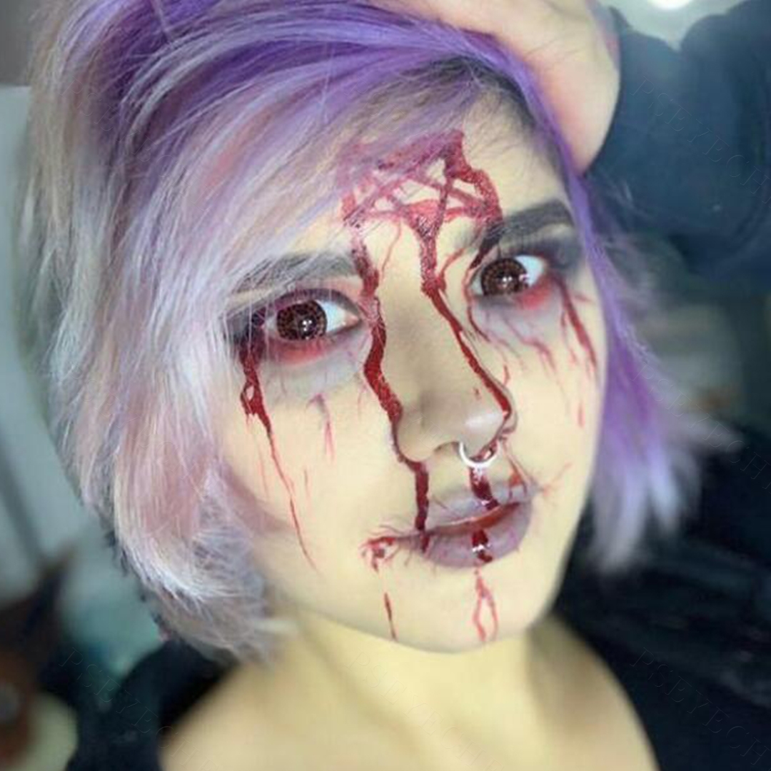 Hot Sales Pseyeche Halloween Contact Cosplay Lenses Lens Contact Wholesale Color Contact Lens Lentille De Couleur Lensa Kontak