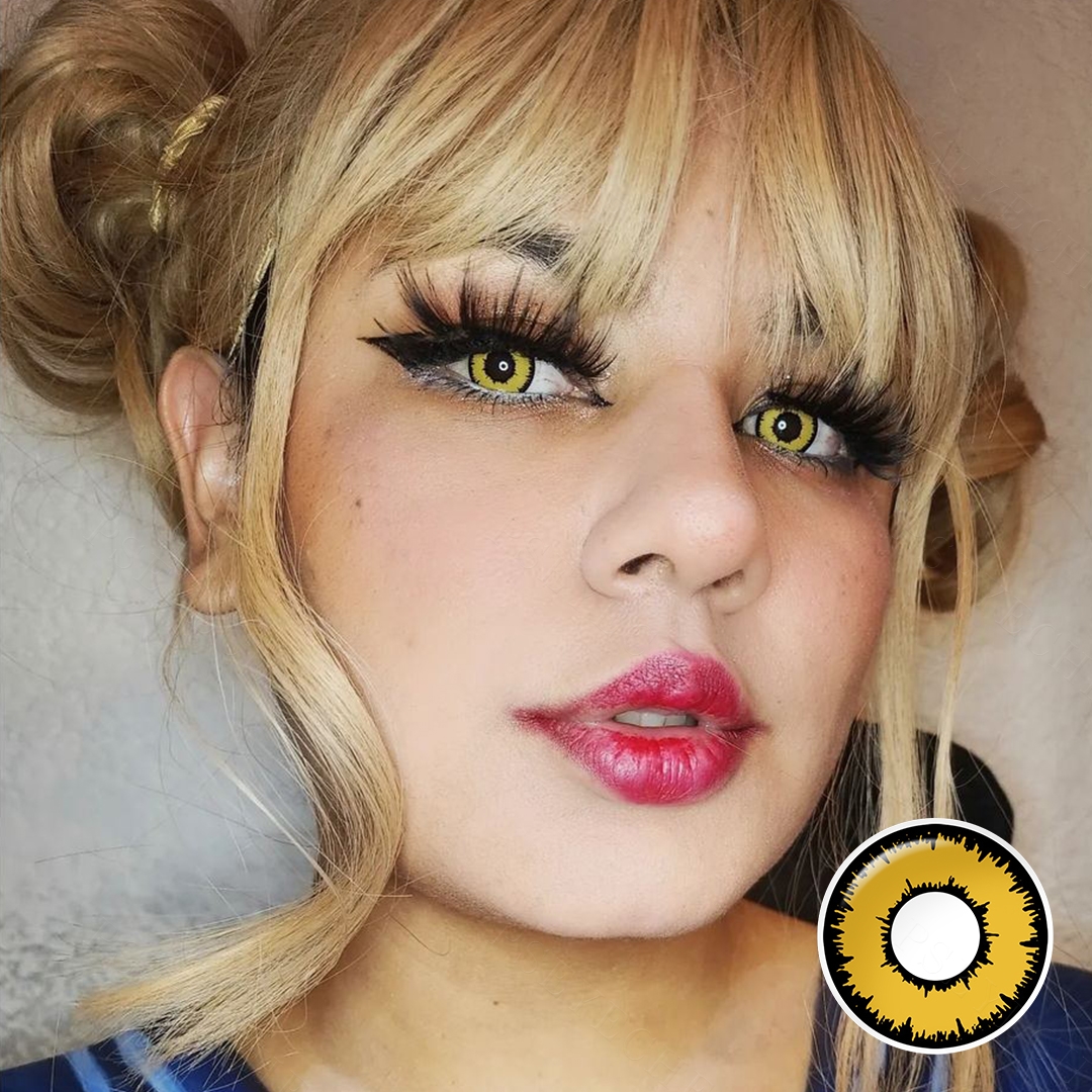 Free Shipping Spark Eye Halloween Contact Lenses Pseyeche Hollywood Eye Cosplay Softlens Lensa Kontak Emballage Lentille