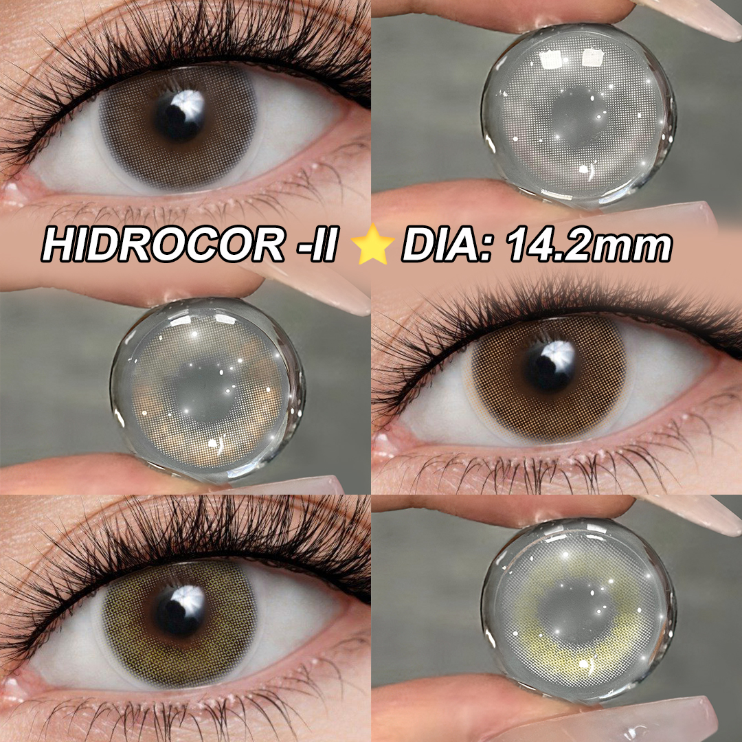 Free Samples Freshgo Hidrocor Color Contact Lens Natural Colored Eye Contacts Wholesale Cosmetic Lenses Lentilles Pour Les Yeux