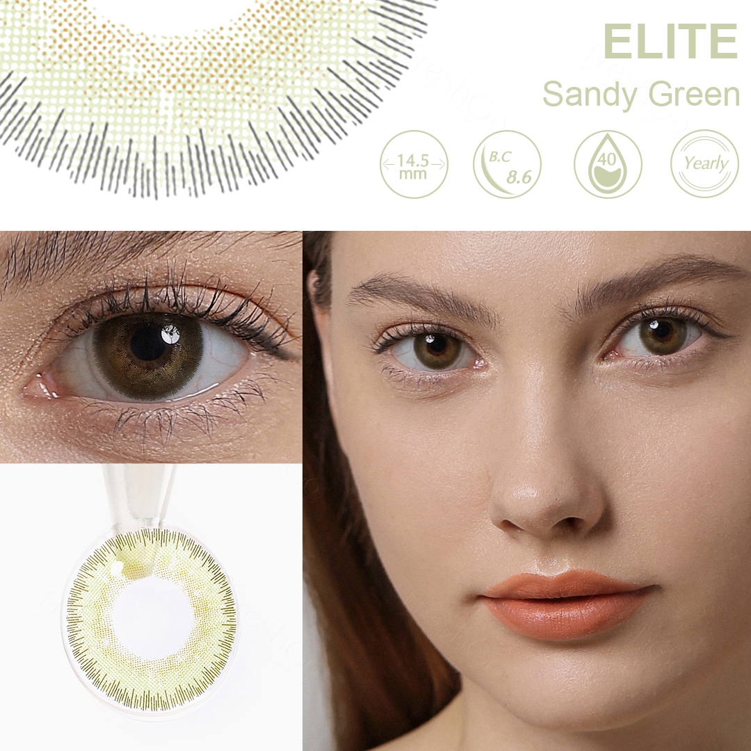 Free Sample Freshgo Elite Colored Contacts Eye Color Contact Lens Color Lenses for Eyes Les Lentilles Pour Les Yeux Lensa Kontak