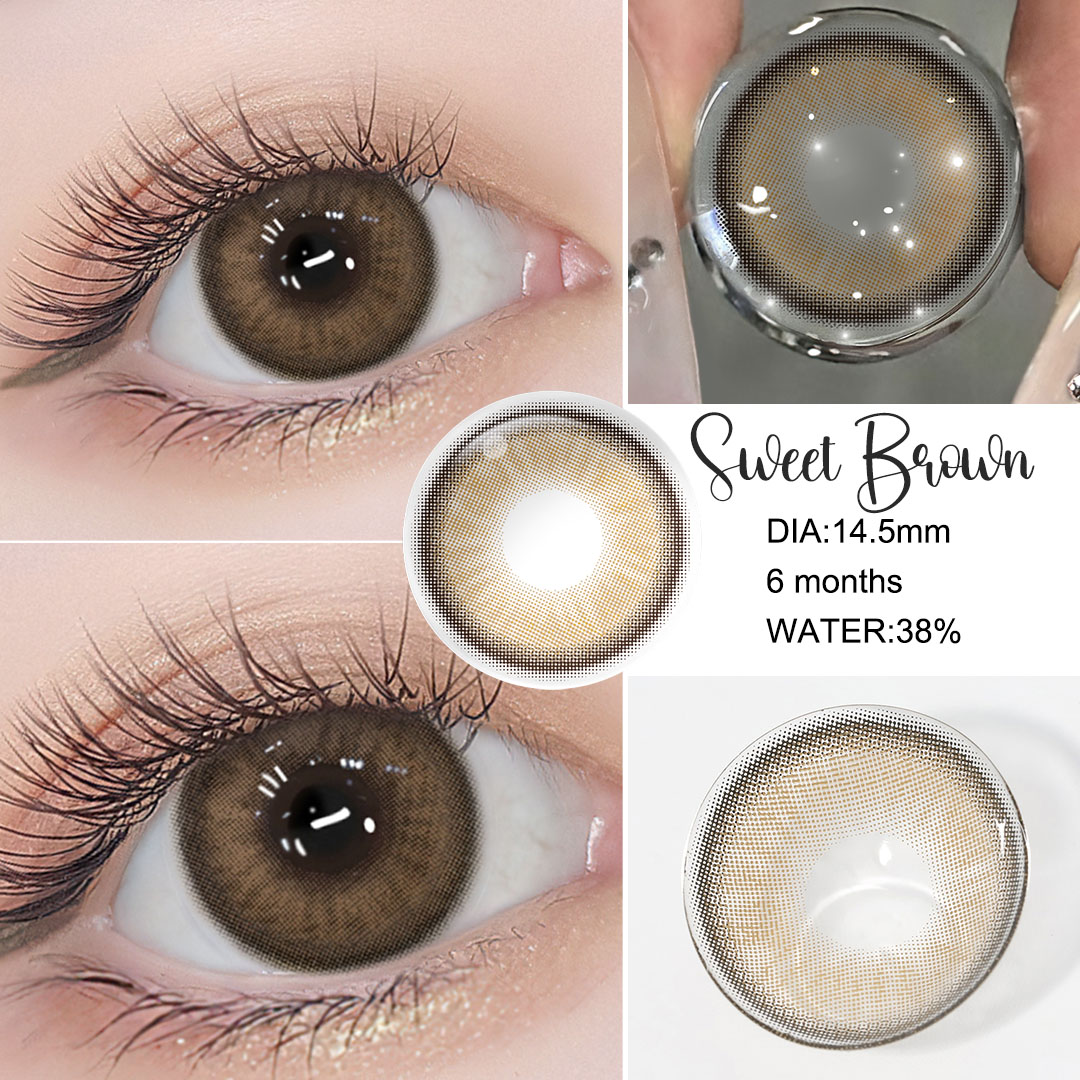 Free Shipping Magister LUNA Contact Lenses  Natural Eye Lens 14.5 Colored Contact Lenses Lenses Eye Contact Lentes De Contact
