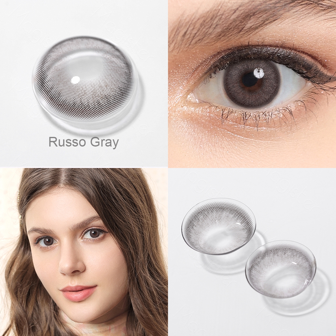 Magister Colored Contact Lens Water 38% Eye Contacts Circle Brown Cosmetic Contact Lenses Wholesale Estuche Lentes De Contacto