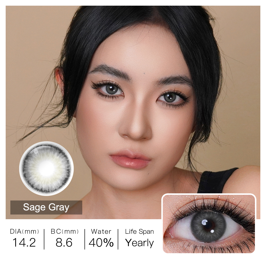 Free Sample Colored Contacts Freshgo Newest Contacts Lenses Color Iris Eye Color Contact Lens 14.2 Eye Lens Lentes De Contato