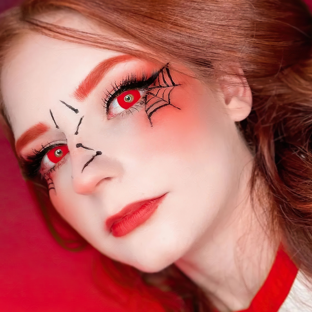 Free Sample MagisterMY sharingan Lens Cosplay Eye Contacts Halloween Contacts  sharingan Eye Halloween Lenses Emballage Lentille
