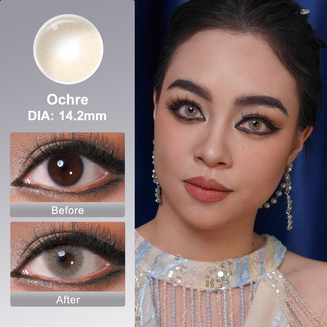 Ochre Contact Lenses