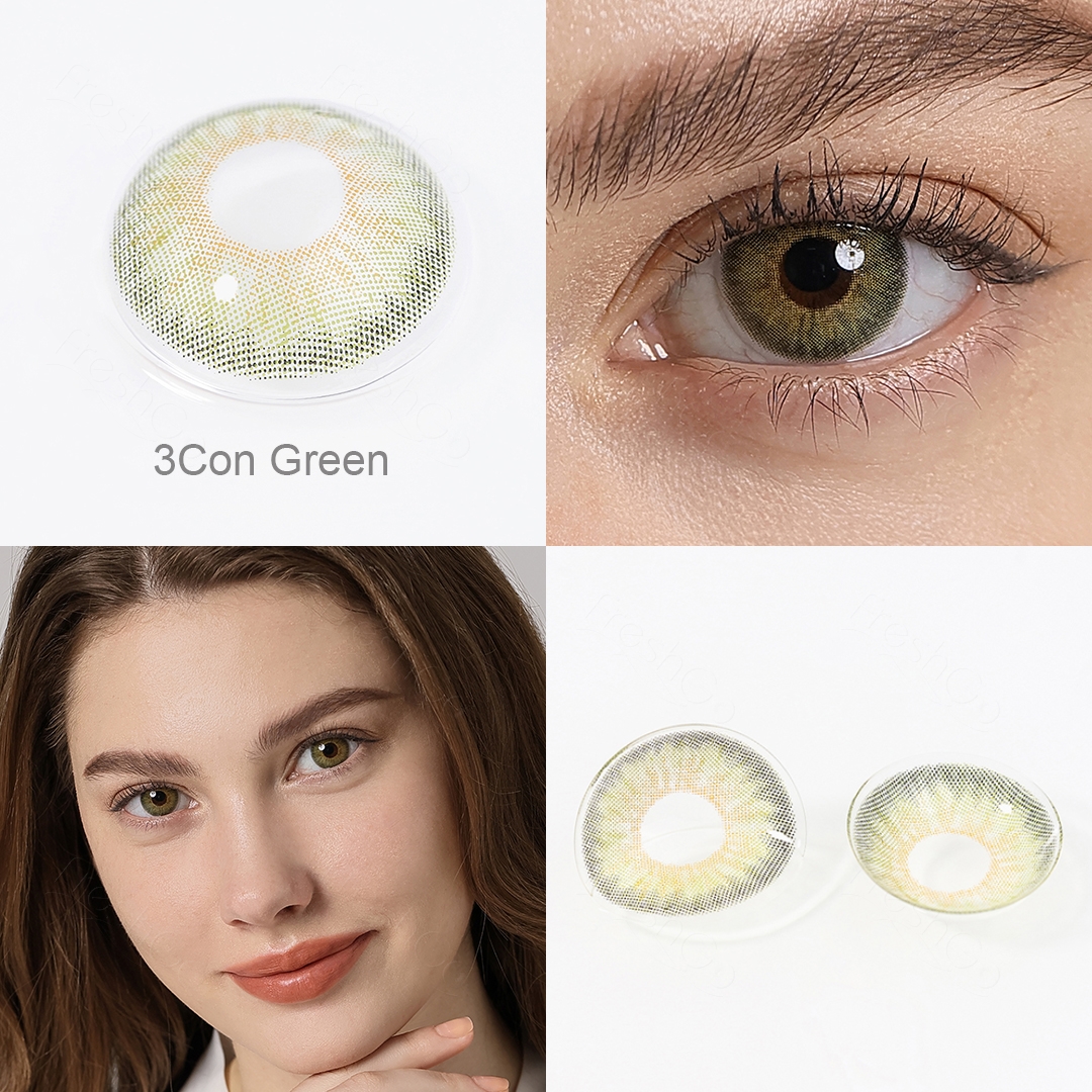 Free Shipping  Freshgo Color Contact Lens Soft Lentes De Contacto SYMPHONY Eye Contact Lenses   Eye Lens Cosmetic Contact Lenses