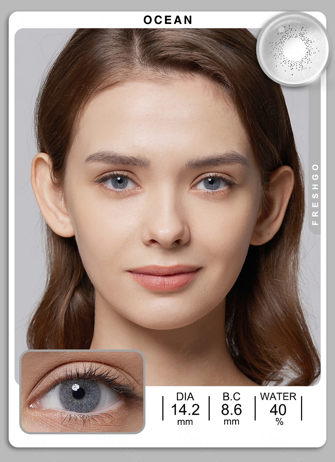 Gray Contact Lenses