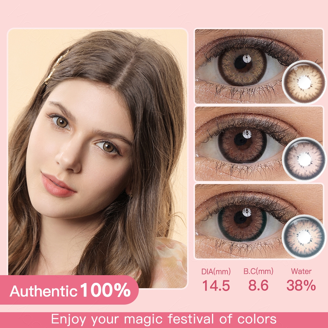 Free Samle Magister Prescription Power Contact Lenses Natural Prescription Power Eye Color Contact Lenses Prescription Power