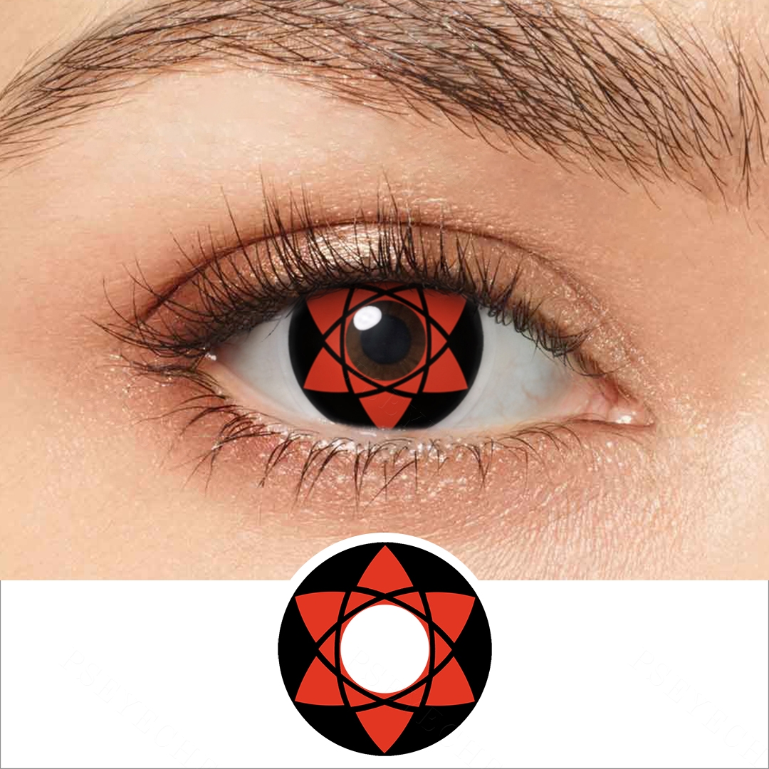 Free Shipping Eye Lens sharingan Contact Lenses Cosplay Contact Lenses Softlens Halloween Contact Lenses Lentille Optique