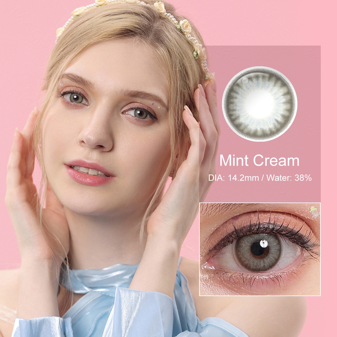 Free Shipping Magister FLORA Natural Colored Contact Lenses Black Circle Eye Lenses Medical Contact Lenses Lentes De Contato
