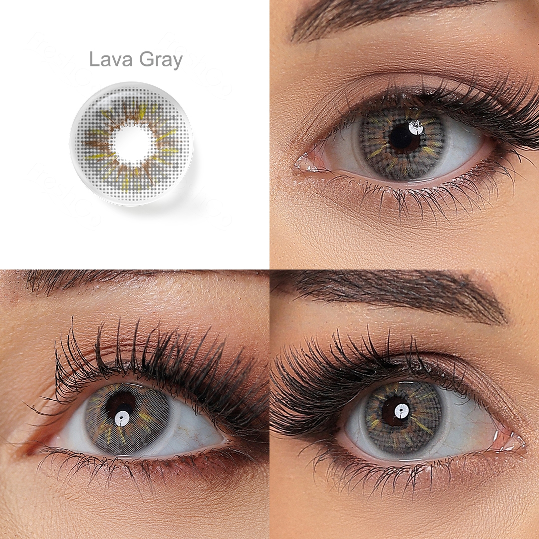 New Colored Contacts 2024 Popular Soft Blue Lenses Natural Eye Lenses Yearly Wholesale Color Contact Lens