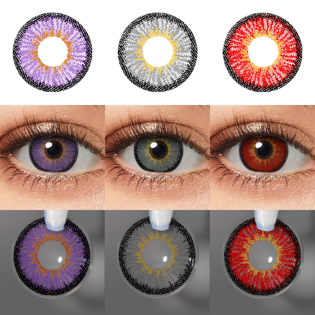 Free Contact Lenses Case Box Colored Contacts Soft  6 Months Magister Contact Lenses Lentes De Contacto De Colores