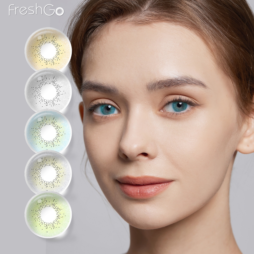 Freshgo Ocean Contact Lenses Color Contact Lens 1 Year Natural Looking Candy Eye Contacts for Wholesale