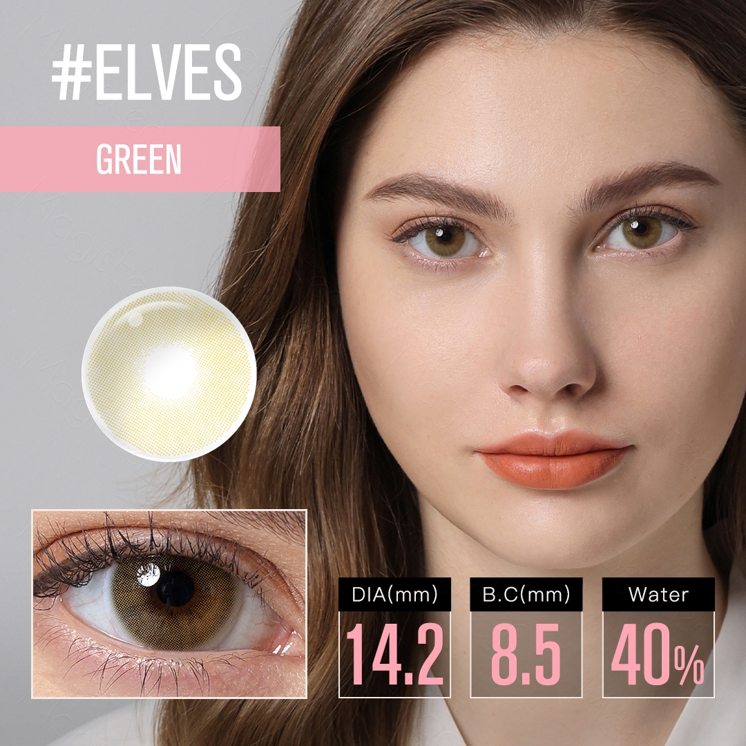 Magister Elves 14.20mm Soft 6 Months Eye Contact Lenses Best Natural Colored Lenses for Eye Cosmetics