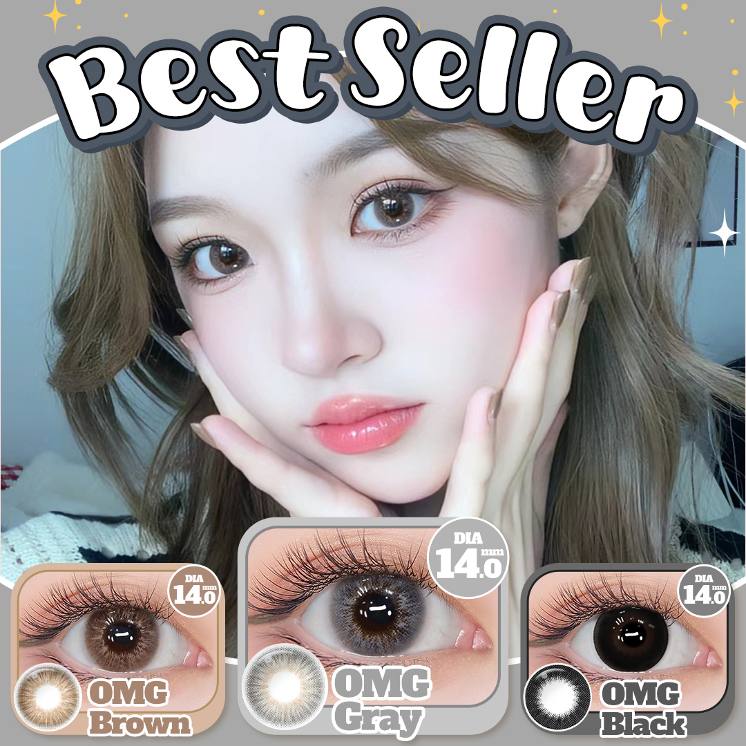 Free Shipping Eye Lenses Color Contact Lens Soft Eye Prescription Contact Lenses 14.5mm Colored Eye Contacts Lentille De Couleur