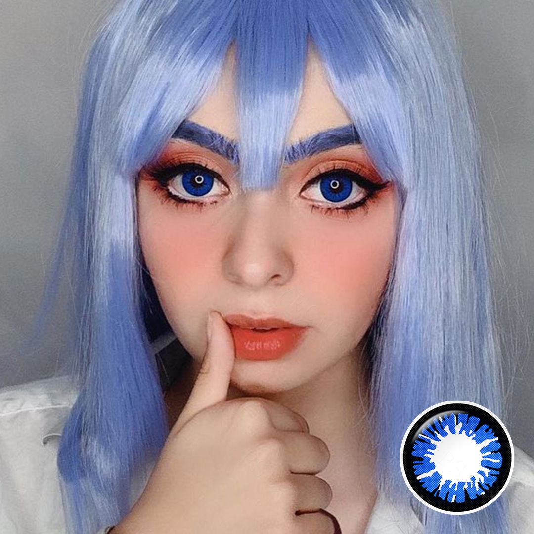 Pseyeche Halloween Contact Lenses Hollywood Eye Cosplay Soft Lens Glamor Lenses Color Lenses for Eyes Lentilles De Yeux