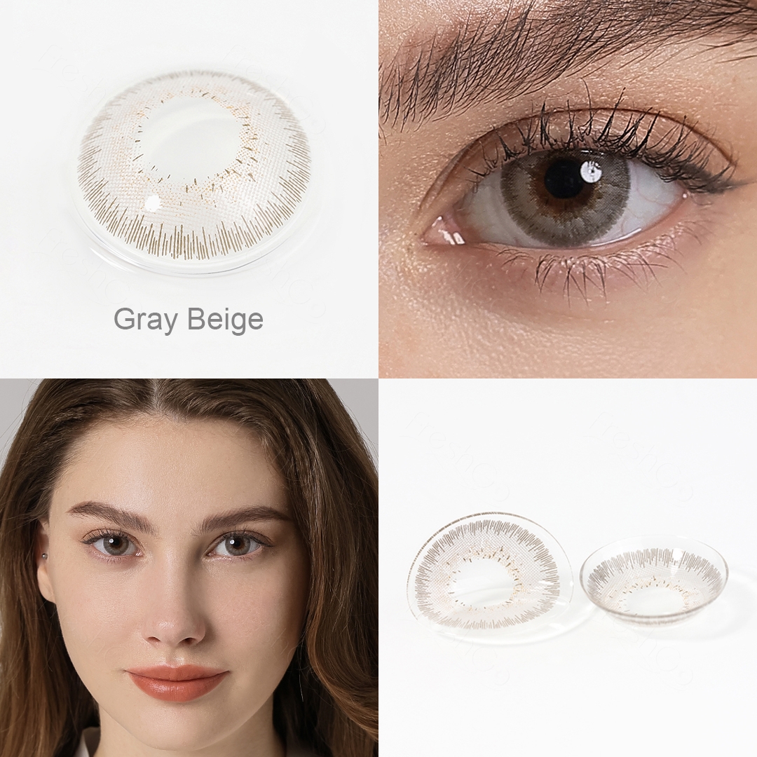 Freshgo Lenses Eye Contact 1 Year Color Eye Contacts Natural Looking Soft Contact Lenses for Eyes Lentes De Contacto De Color