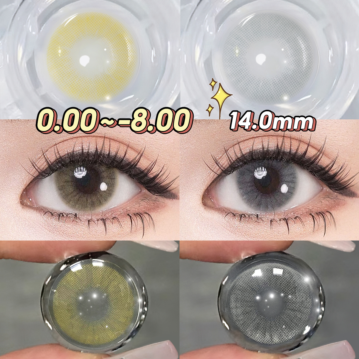 Free Shipping Magister Hidrocor Colored Contact Lenses Soft Eye Lens Natural Color Contact Lens Lentes Decontacto