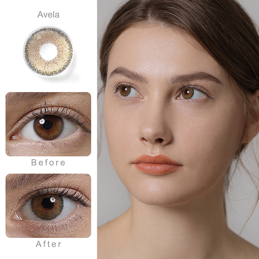 Factory Price Freshgo Wholesale Cosmetic Contacts 1 Year Color Lens Blue Eyes Contact Lenses Natural Colour Contact Lens