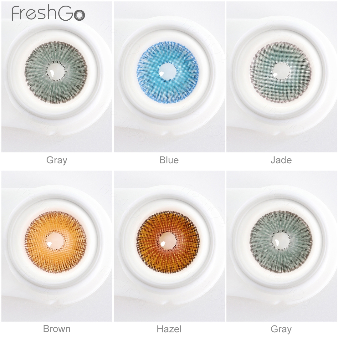 Hot Sale Freshgo FIESTA Eye Lens Colored Contacts Wholesale Beauty Eye Lenses Natural Cosmetic Contact Lenses Lentes De Contacto