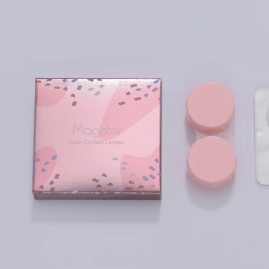 Free Samples Custom Contact Lenses Box Custom Packaging Contact Lenses Packaging Box Eye Contact Lenses Lentilles Pour Les Yeux