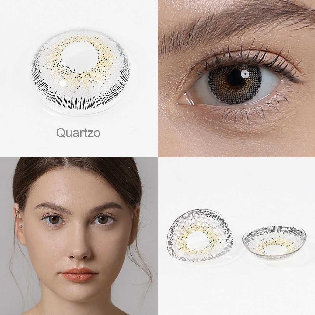 Free Shipping Freshgo Promotional  Contact Lenses Natural Colored Contacts Cheap Lenses Contact 14.5 Eye Lens Lentes De Contacto