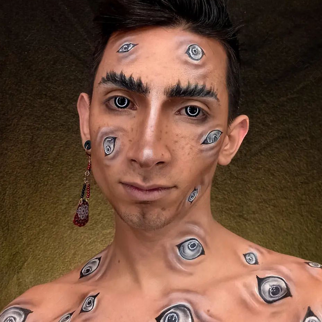 Free Samples Eye Lens Squid Game Crazy Soft Lens Contacts Pseyeche Hollywood Anime Cosplay Halloween Contact Lenses Lentilles