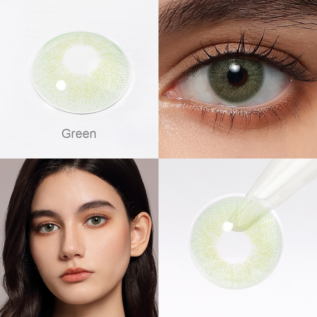 Free Shipping Colored Contacts Freshgo Cloud Color Eye Contacts Yearly Soft Contact Lenses Wholesale Eye Lens Lentes De Contato