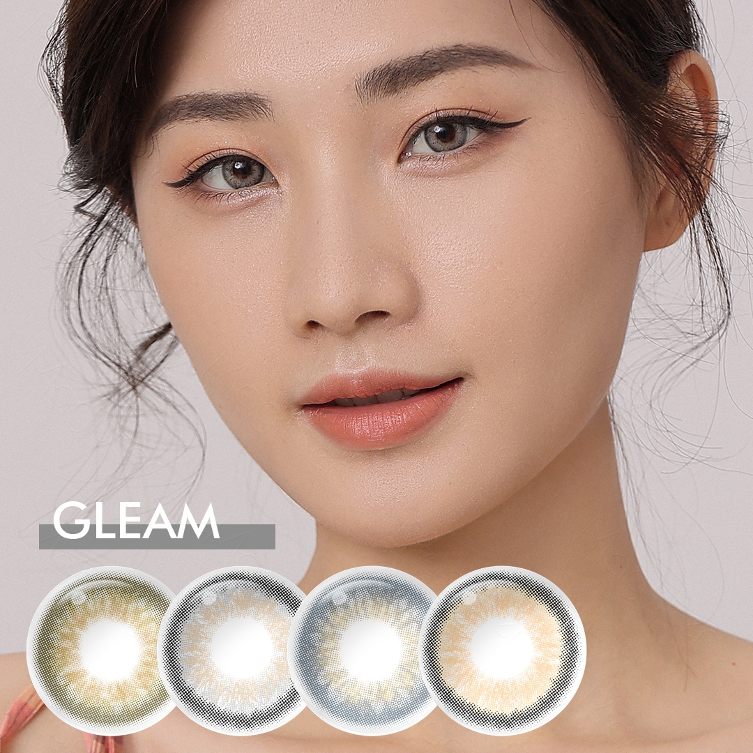 Gleam Eye Lenses Color Contact Lens Sparkle Colored Contacts Soft Circle Contact Lenses Lentes De Contacto De Color Natural