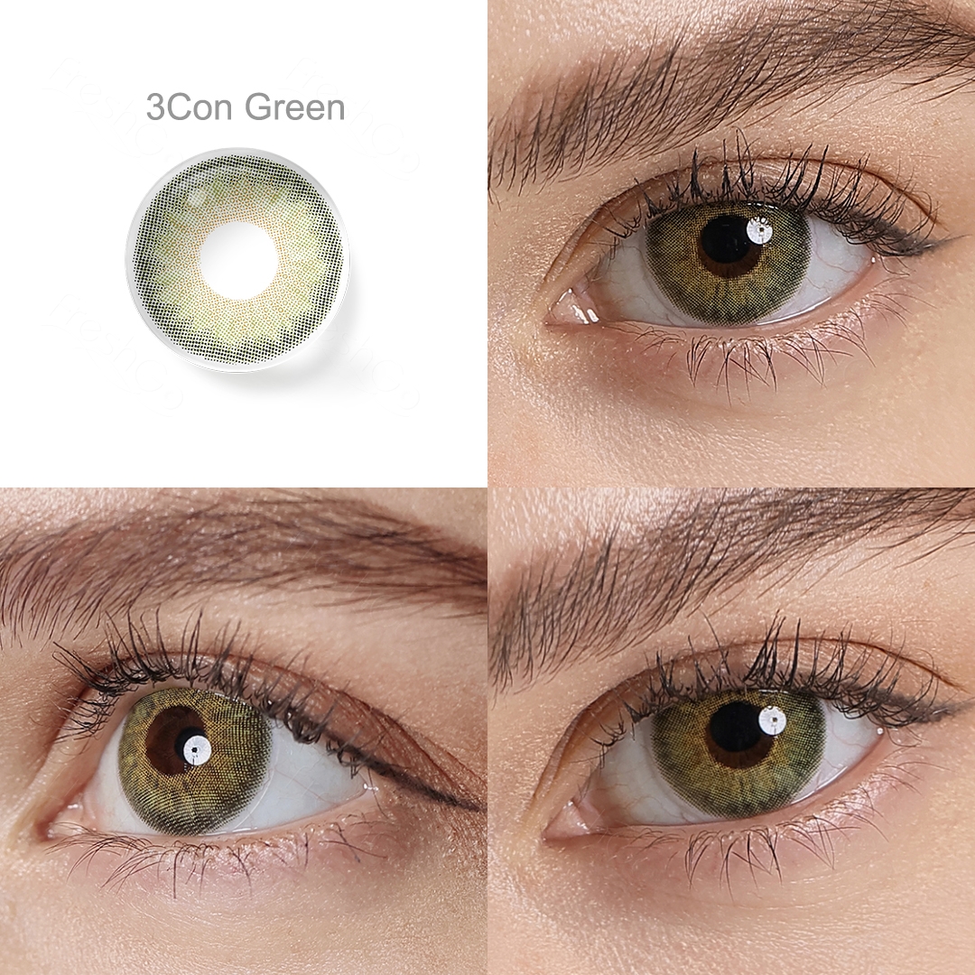 Free Samples Freshgo Color Soft Lens High Quality Natural Look Candy Eye Lens Brown Yearly Natural Colored Contact Lenses