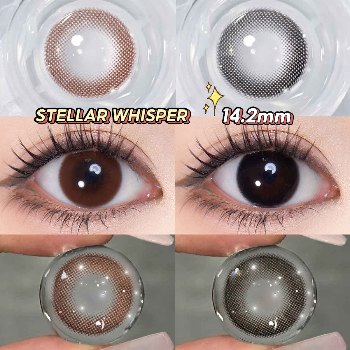 Free Shipping Daily Contact Lenses Magister 5 Pairs Per Box Colored Contacts 50% Water One Day Eye Contact for All Day Comfort