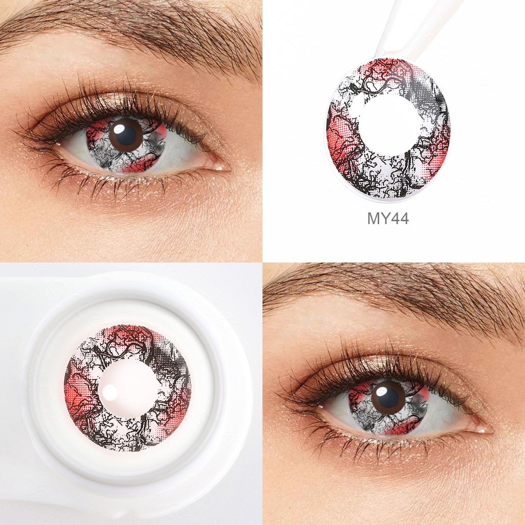 Hot Sales Magister MY Halloween Eye Contact Lenses Cosplay Lens Contact Medical Contacts Emballage Lentille Lentille sharingan