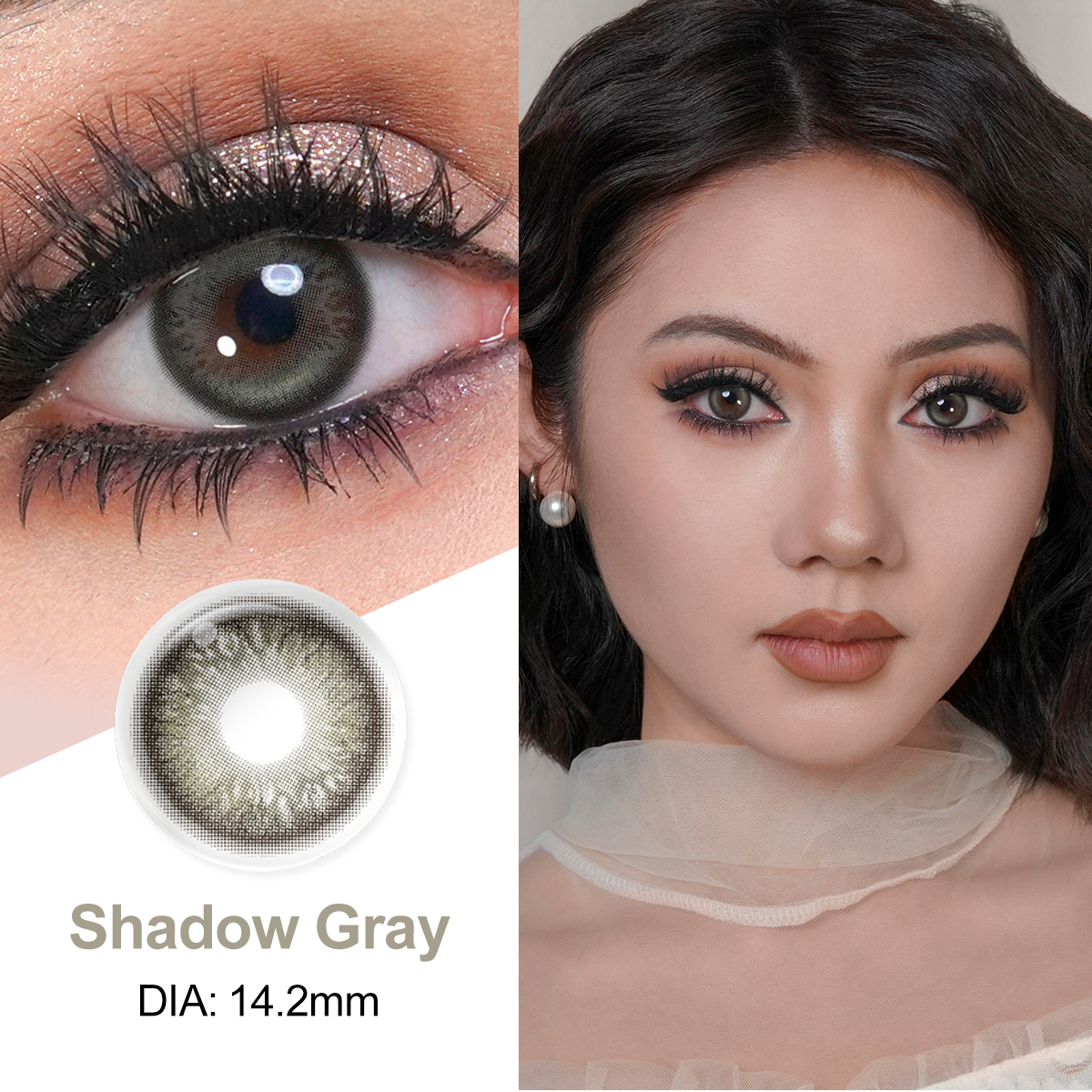 Free Shipping Magister New Arrival Blush Girl Contact Lenses 14.2 Eye Lens Cosmetic Contact Lenses Lentes De Contacto Lentilles