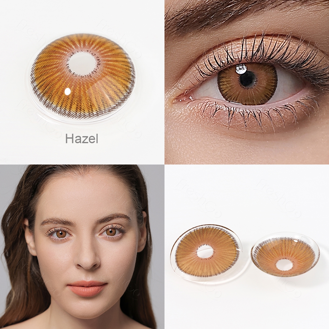 Big Sale Freshgo Cotact Lenses 40% Water Yearly Wholesale Color Contact Lens Cosmetic Softlens Natural Colored Contacts for Eyes