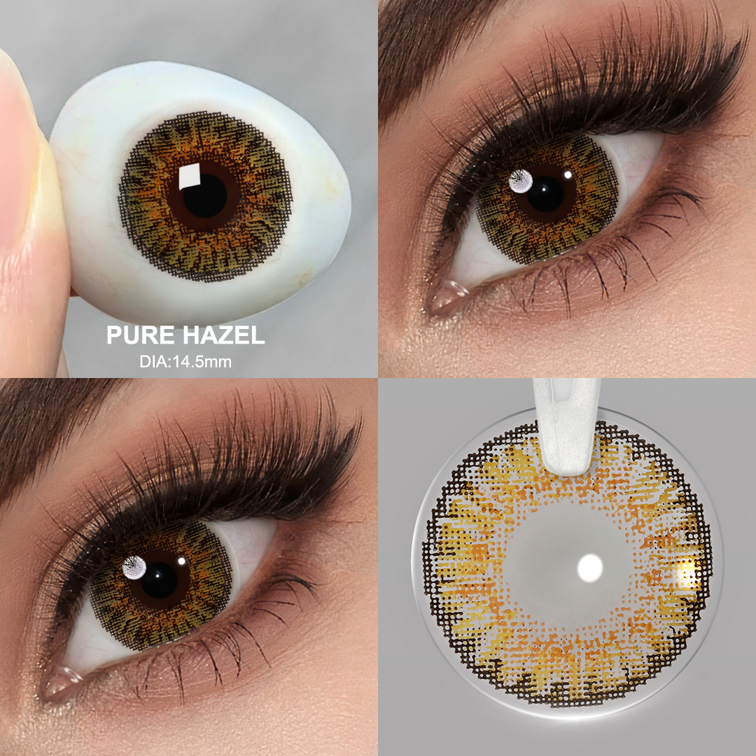 Hot Sale Freshgo Colored Contacts Eyes Lens 3 Tone 14.50mm Coloured Contact Lenses Wholesale Lentes De Contacto De Colores