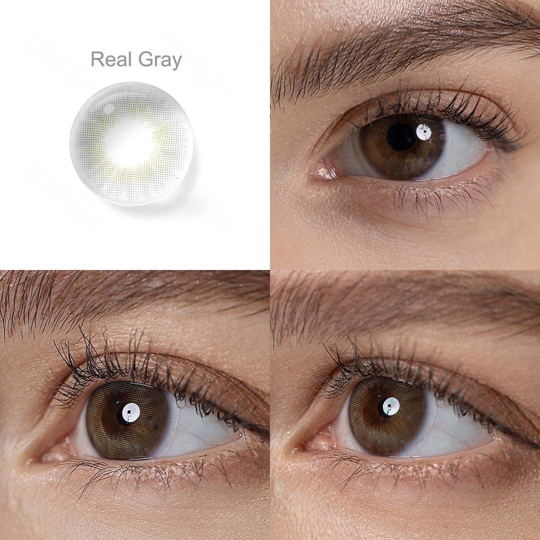 Freshgo Wholesale Eye Contact Lenses SPANISH Soft 40% Water Yearly Cosmetic Eye Lenses Lentille De Couleur Natural Contact Lens