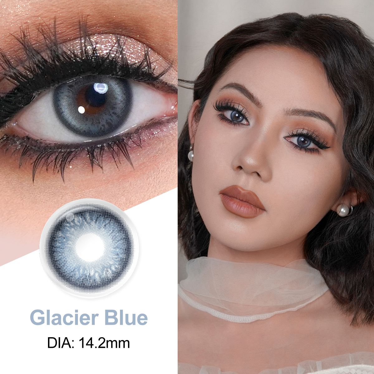 Free Shipping Magister New Arrival Blush Girl Contact Lenses 14.2 Eye Lens Cosmetic Contact Lenses Lentes De Contacto Lentilles