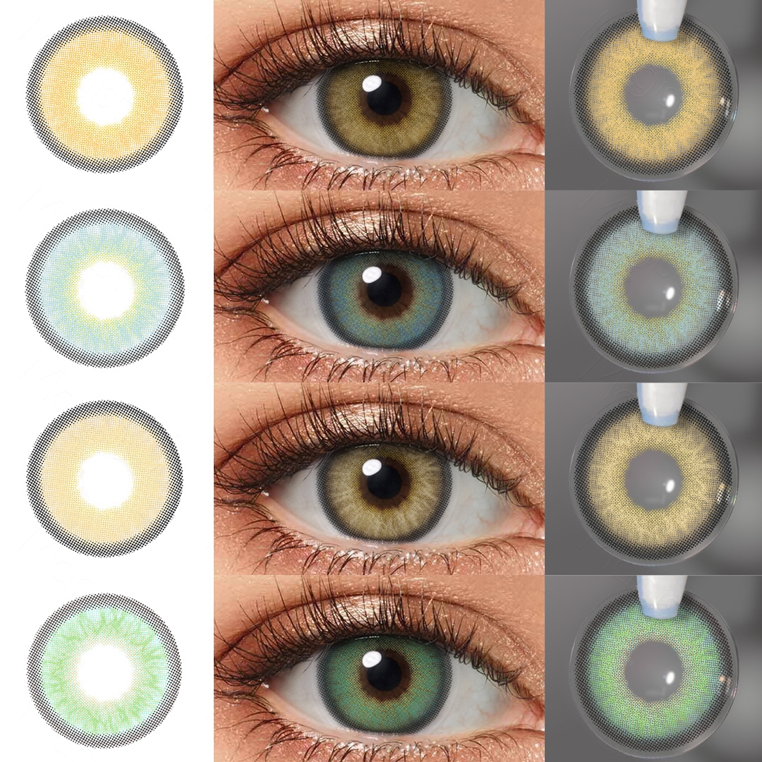 Factory Wholesale Eye Contact Lenses Smart Colour Lens Natural Colored Contacts Eye Contact Lenses Lentes De Contacto Magister
