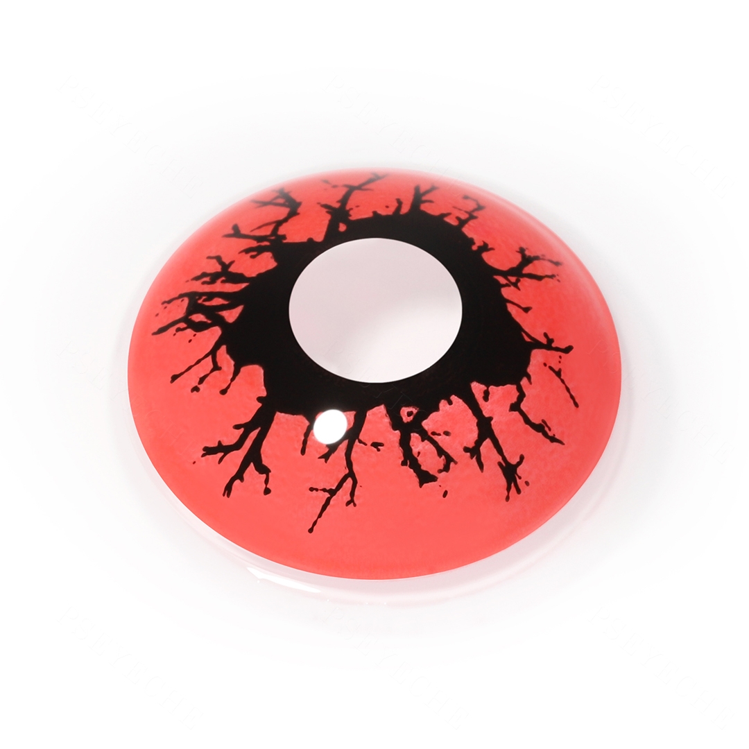 Hot Sales Pseyeche sharingan Demon Slayer Cosplay Halloween Contact Lenses Japanese Anime Chinese Taoism Konta Ktlinsen Lentille